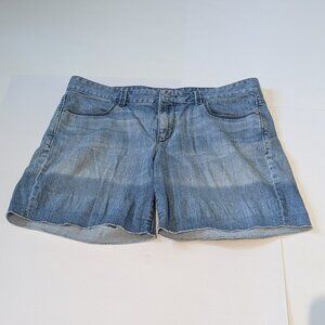 Loft Women's Mid-Rise Medium Wash Blue Jeans, Size 6